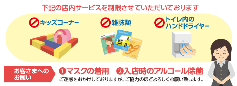 新型コロナウイルス感染拡大防止に向けた取り組み②